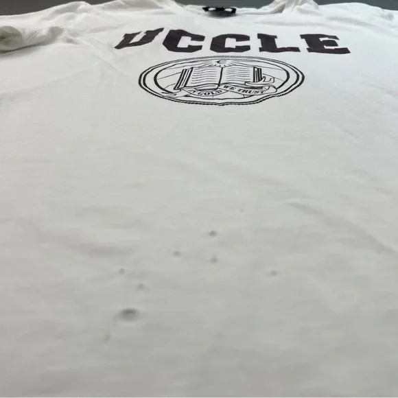 APC Tee Shirt UCCLE IN GOD WE TRUST graphic tee - Picture 5 of 8